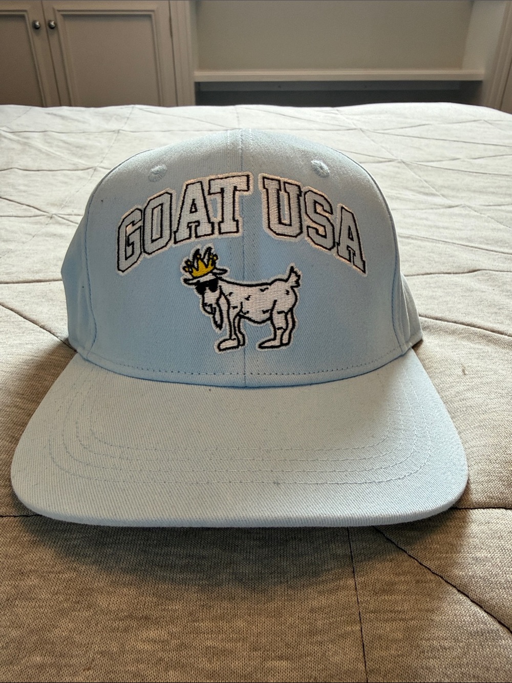GOAT USA Light Blue Kids Snapback Hat